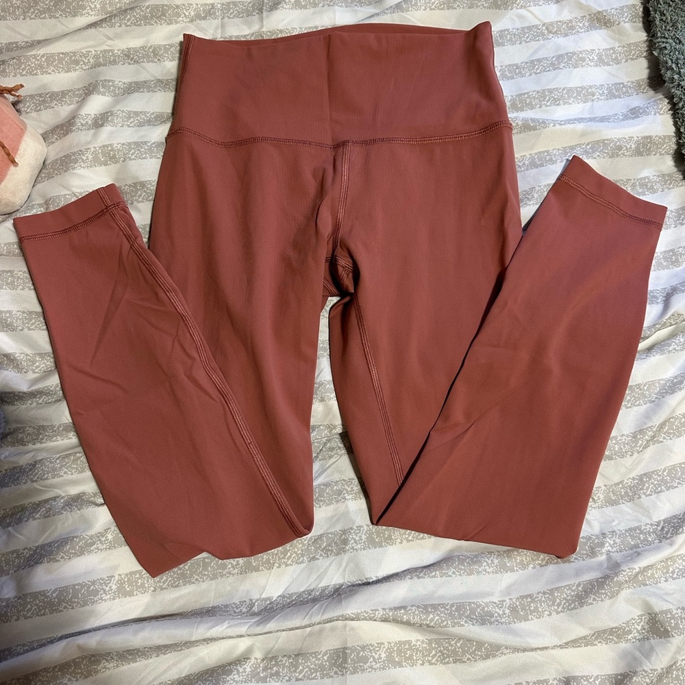 lululemon athletica Rust Leggings